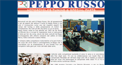 Desktop Screenshot of pepporusso.it